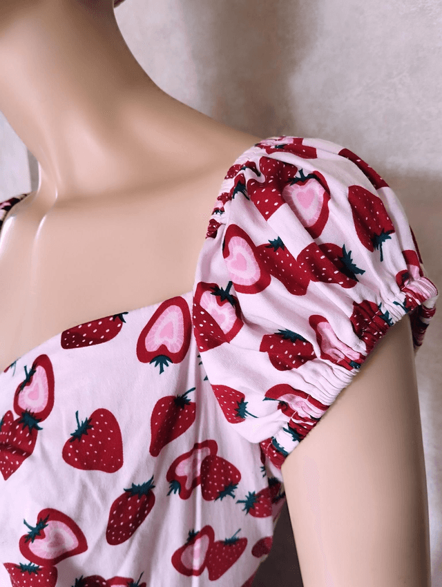 Robe Collectif Dolores Strawberry Swing T48/50