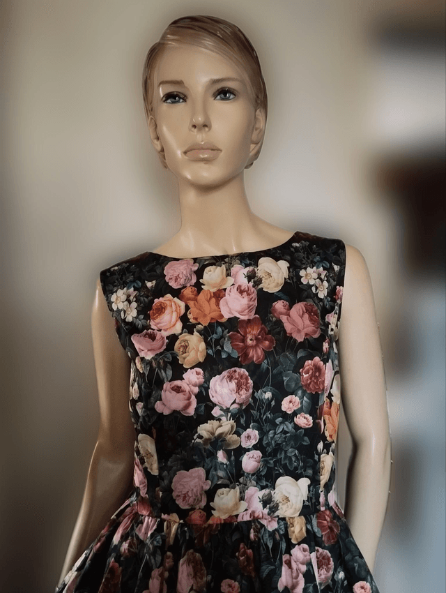 Robe Lindy Bop Audrey Rose Bush T44