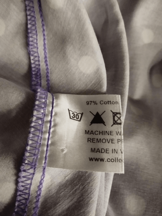 Robe Collectif Dolorès Violet Polka T46/48 