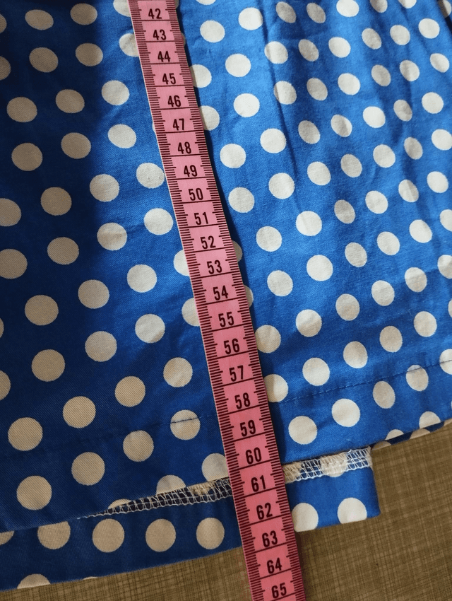 Robe Lindy Bop Polka dot bleu T44
