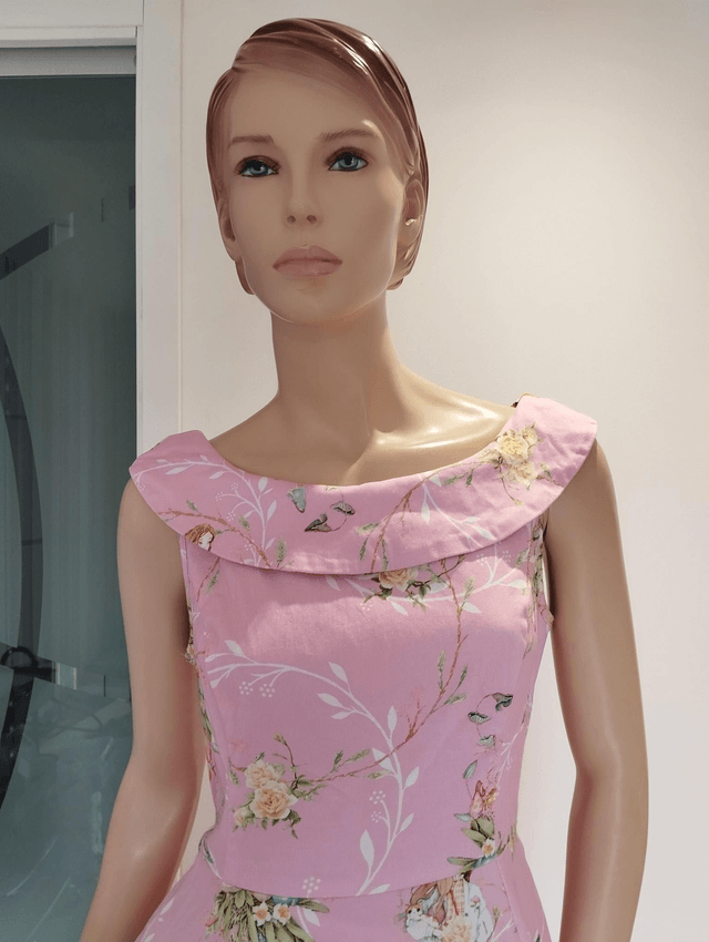 Robe Hearts Roses Fairy Princess Swing T42/44
