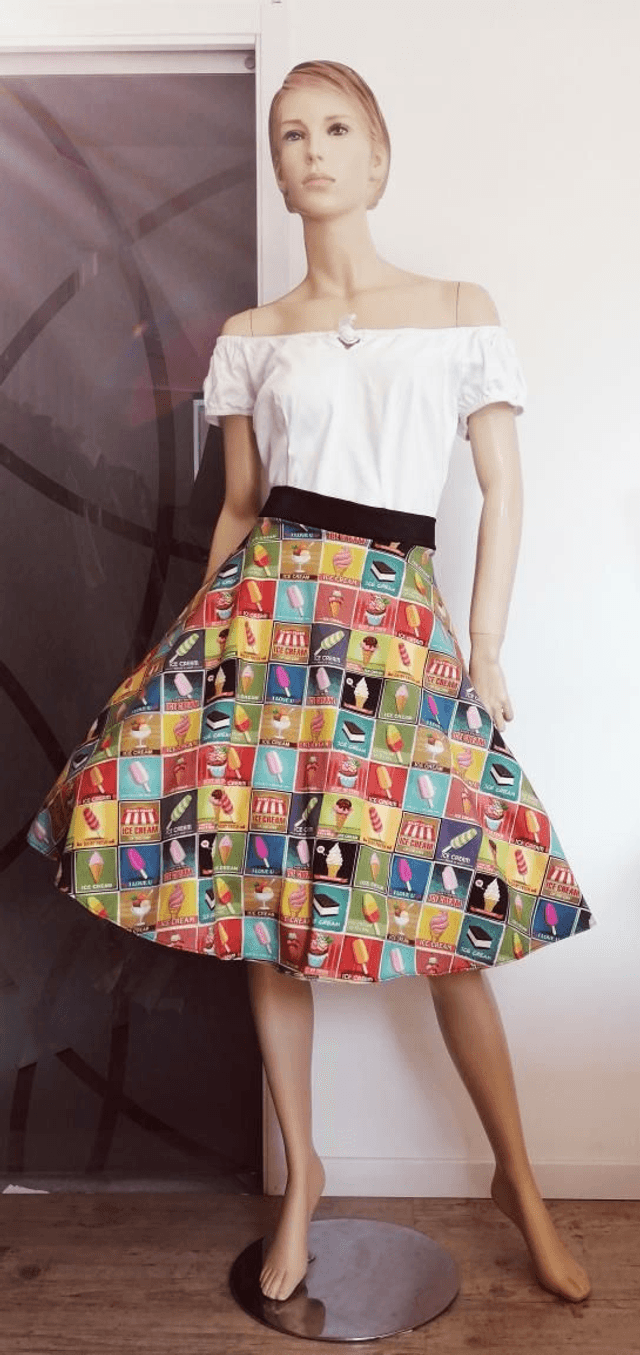 Jupe Modèle Ice Cream T44/46