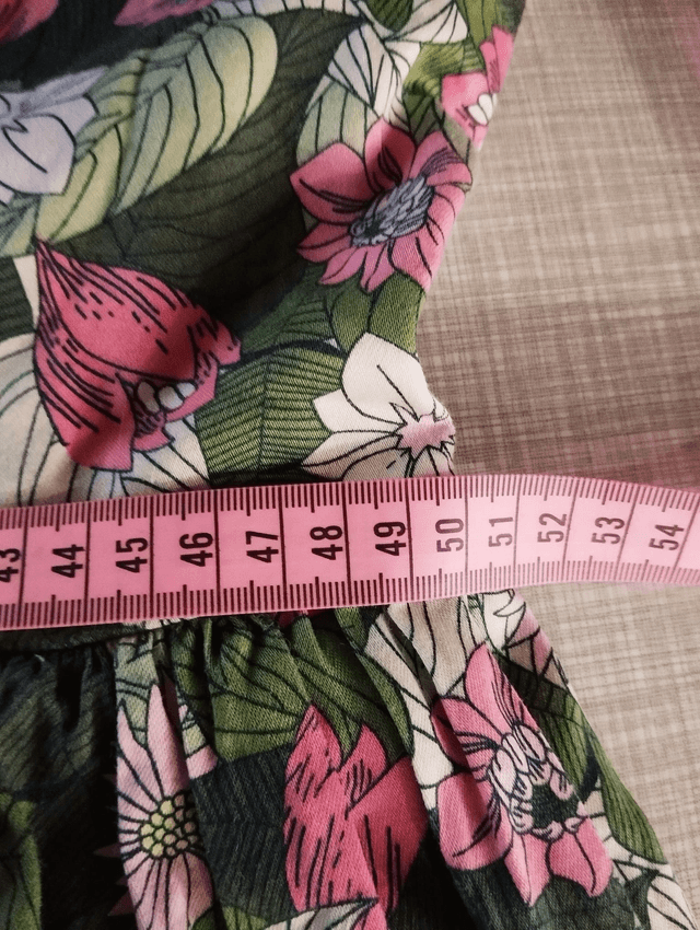 Robe Collectif Palm Blush Flared T50