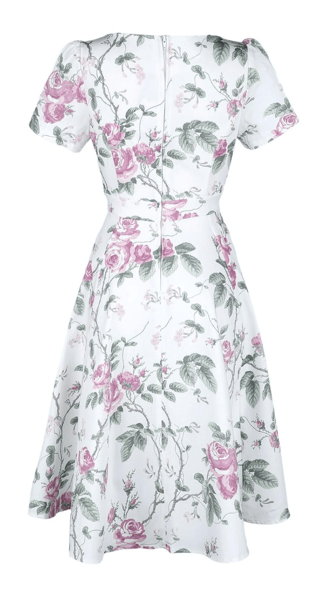 Robe Hearts Roses Swing Lenja Multicolor T46