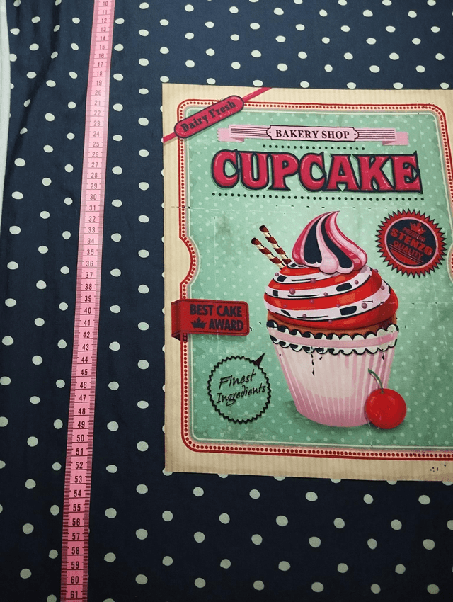 Tissu Jersey Cupcake Dairy Fresh POUR COMMANDE