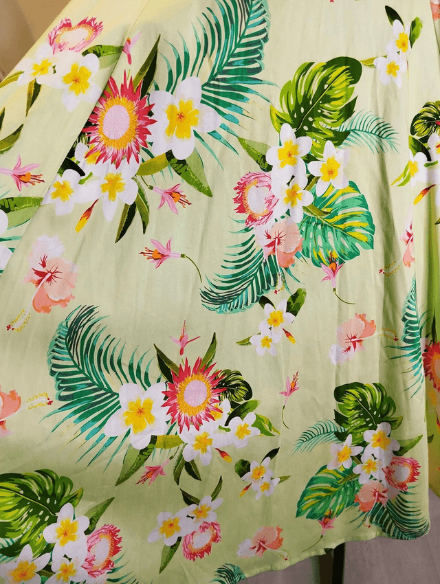 Robe Hearts & Roses Luisa Tropical Swing T46