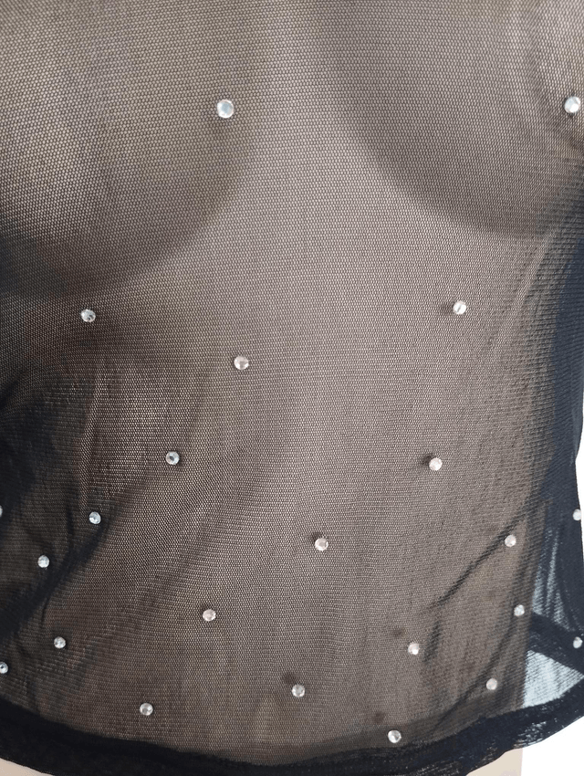 Top Voile Diamants T40/42 ( Top diamond veil size 12/14 )