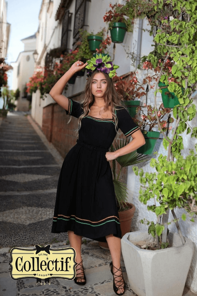 Robe Collectif Tilda Flared T46