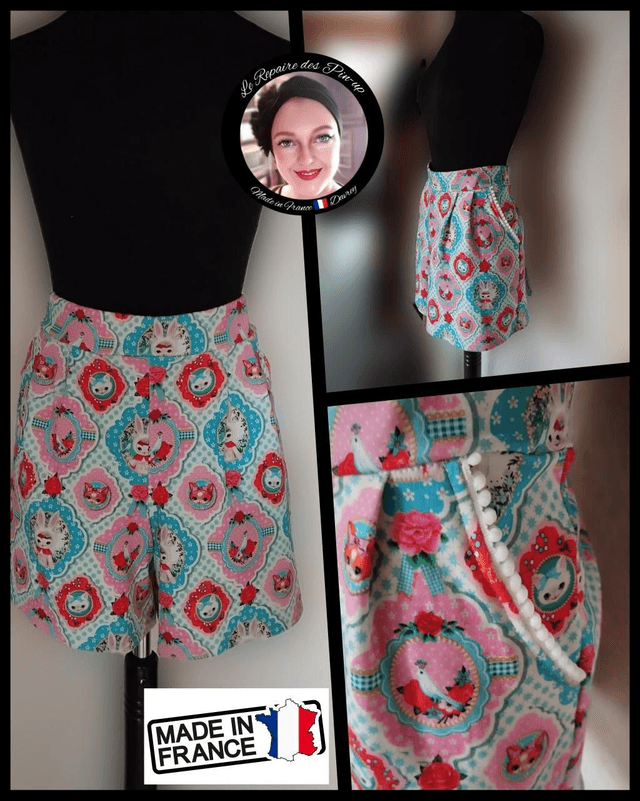 Short Modèle Winter Rabbit🐰🐇T44/50