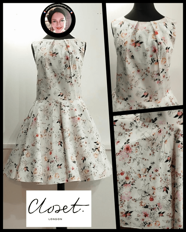 Robe Closet Floral T42/44