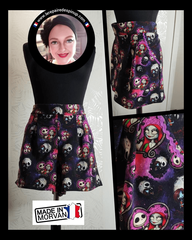 Short Modèle Skull Love T42/50