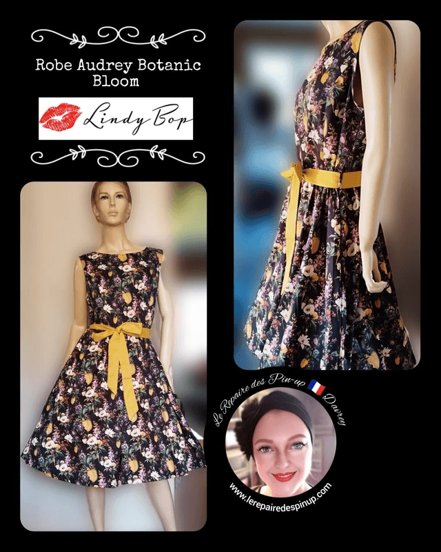 Robe Lindy Bop Audrey Botanic Bloom T46
