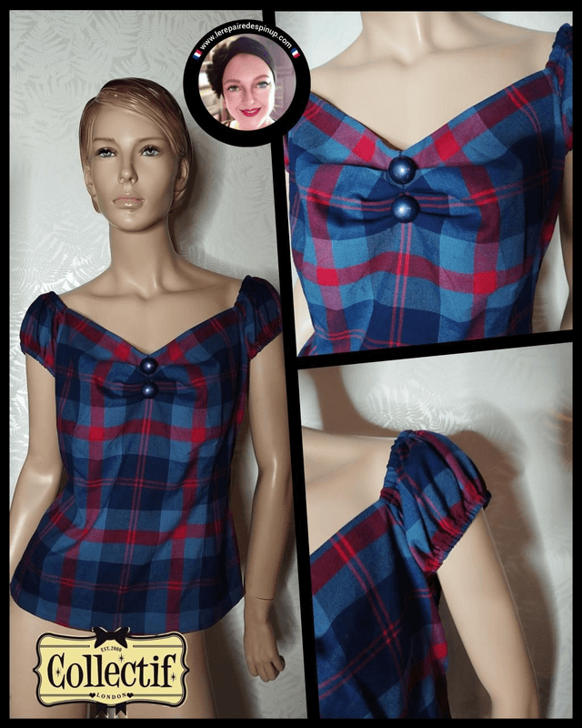 Blouse Collectif Dolorès Merida T46 